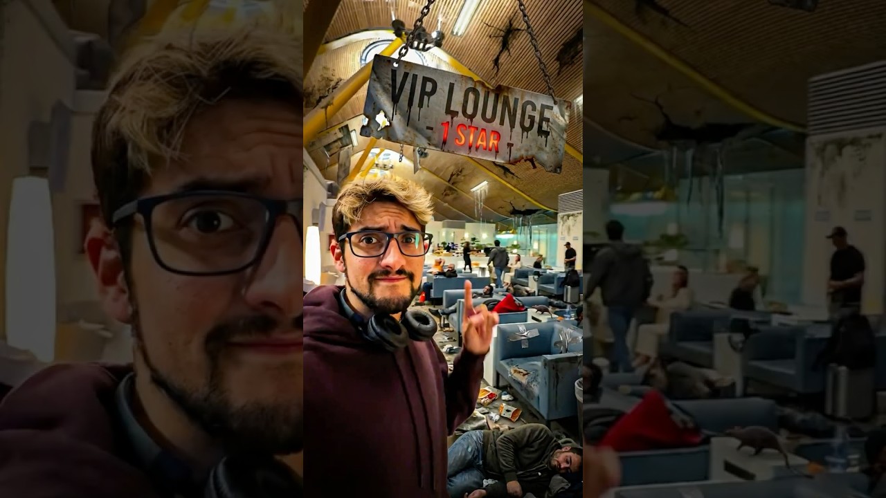 La peor sala VIP de Europa 🇪🇸 🛩️👎 