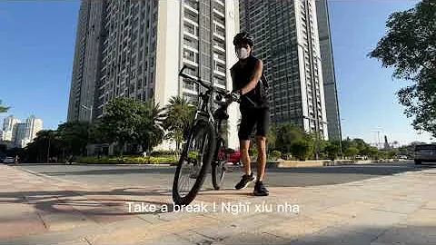 Một vòng landmark , vinhome Saigon - Cycling around Bland Landmark Luxury Residence