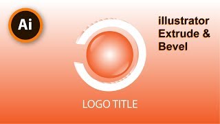 illustrator 3d Globe | 3D Extrude & Bevel tutorial | Best illustrator 3D