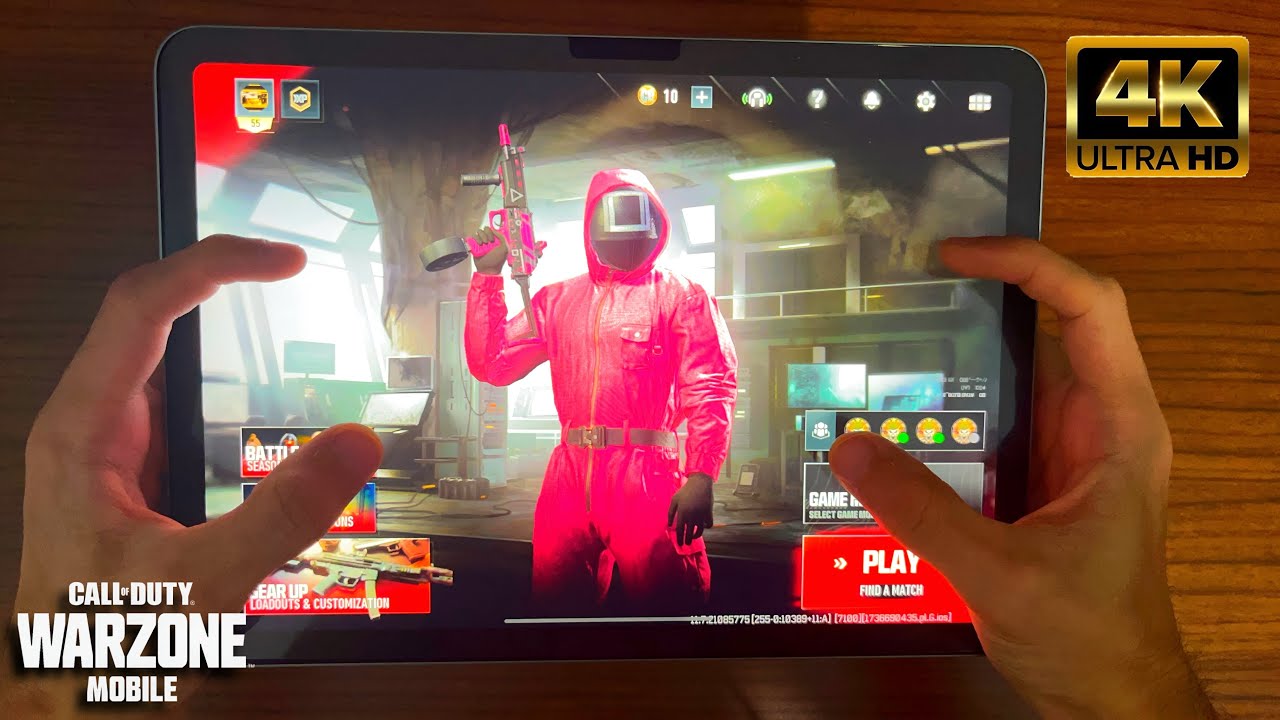 COD MOBILE WARZONE, REBIRTH ISLAND GAMEPLAY | IPAD AIR M2 - YouTube