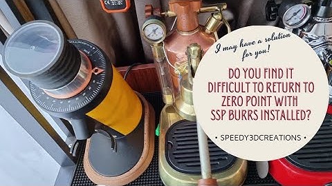 DF64 SSP Burrs | Having difficulty returning to zero point? I have a solution for you!