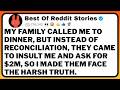 My Family Called Me To Dinner, But Instead Of Reconciliation, They Came To Insult Me.....