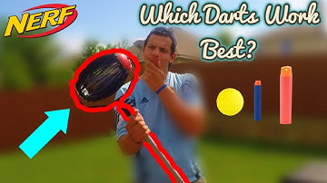 Which Nerf Dart Works Best With A Nut Gatherer?