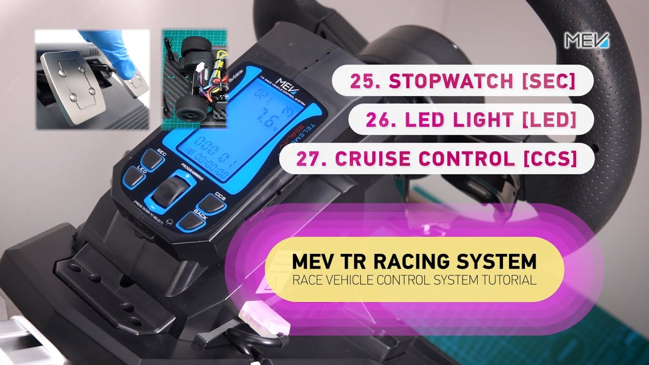 MEV FPV RC TR Racing System Tutorial Ep.09 Race Vehicle Control