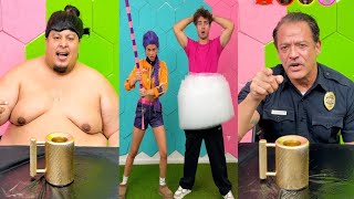 Testing 100 Layers of Bubble Wrap: The Ultimate Challenge! 🛡️👊
