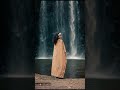Boho Cotton Throw at a Waterfall | Wild Tawny Tan | Wild Throw Co.