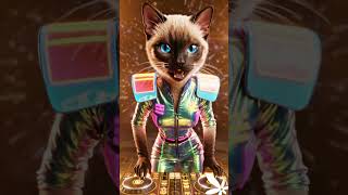 Space Cat dropping beats 🎧