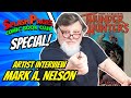 Artist mark a nelson on splash pages comic book club