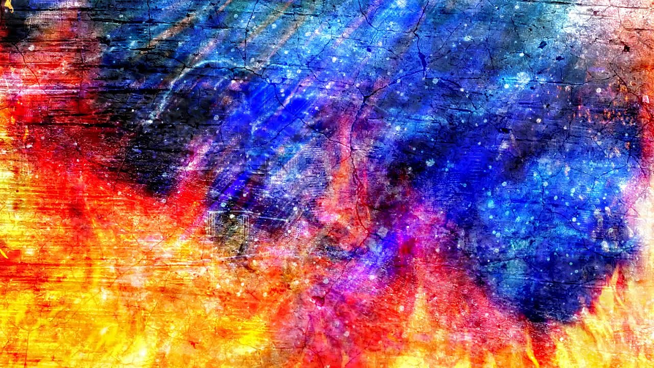 Fire Versus Ice 4K Motion Background for Edits