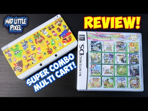  208 in 1 MULTI CART Super Combo Video Games Cartridge Card for  Nintendo DS NDS 3DS XL 3DSXL 2DS NDSL NDSI : Video Games