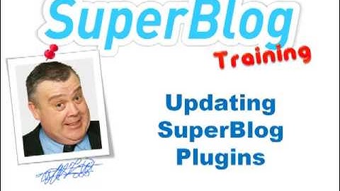 How to update your WordPress SuperBlog plugins