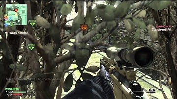 CoD (mw3) live gameplay resistance/msr quickscoping/hardscoping (19 - 20)