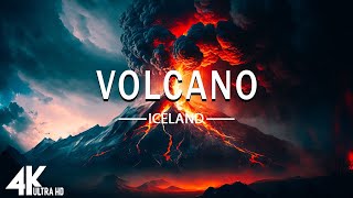 FLYING OVER VOLCANO (4K UHD) - Relaxing Music Along With Beautiful Nature Videos - 4K Video HD screenshot 4