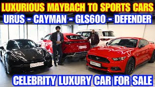 VVIP 0001 Luxury Sports Car for Sale | URUS, Cayman, GLS600 Maybach, 740LI, Q5, Defender HSE, E220