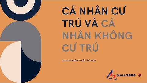 Chọn nơi quyết toán đối với cá nhân cư trú