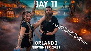Day 11 | Last Night of HHN | Brunch | Drunken Dementors in Diagon