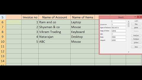 How to create Fully automated data entry user form in excel without vba