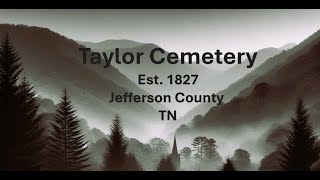 Taylor Cemetery in Jefferson County, Tennessee