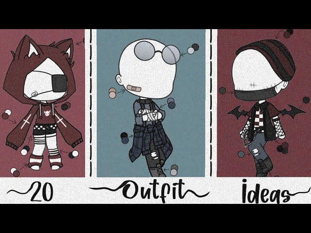 Aesthetic Outfit Ideas For Boys Special For 100 Gacha Club Youtube