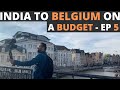 Train Journey to BEAUTIFUL city Ghent - Belgium's Pretty Cities - Ep 5 - Traveling Desi's Belgium