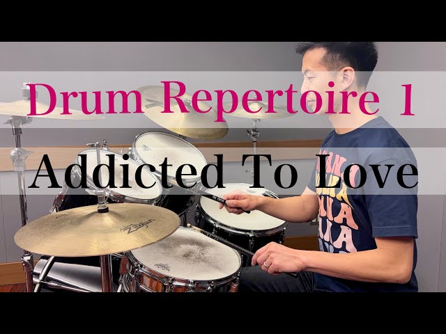 Drum Repertoire 1】② Addicted To Love / Robert Palmer - YouTube