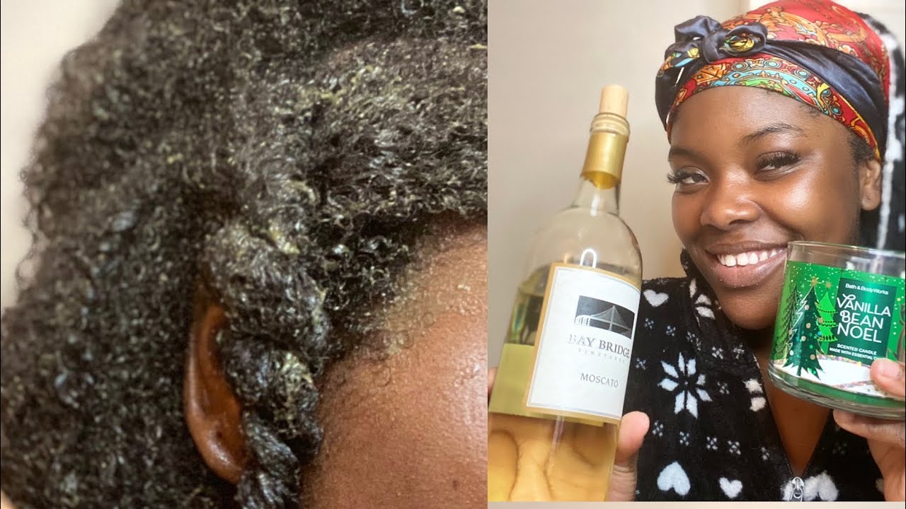 CARDI B HAIR MASK FOR SELF CARE SUNDAY ROUTINE YouTube