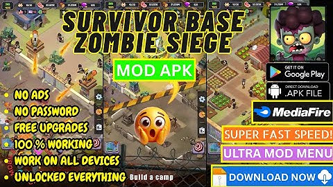 🧟‍♂️ Survivor Base Zombie Siege Mod APK | Unlimited Money & Free Shopping