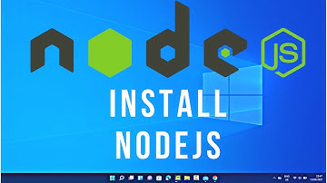 How to Install Nodejs and NPM on Window 10/11