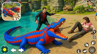 Crocodile Family Fun Simulator Android Gameplay screenshot 5