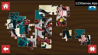 Scary Faces Jigsaw Gameplay & Walkthrough | Free at 123Games.App screenshot 2