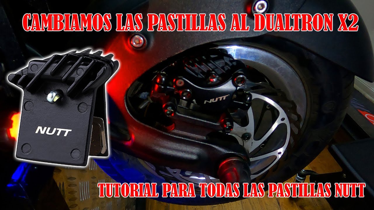 El primer cambio de pastillas al Dualtron X2 ( @Mountainzone2020 )