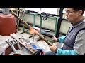 Sound Is Amazing. Process of Making Traditional Wind Instrument from Bamboo