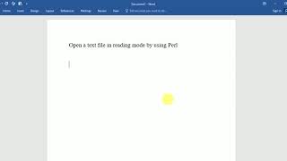 Reading from a text file in perl using Scalar