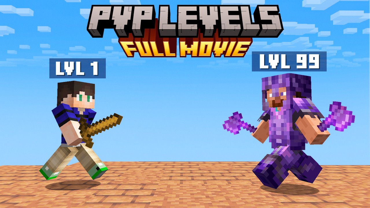 Minecraft PVP Levels: THE MOVIE