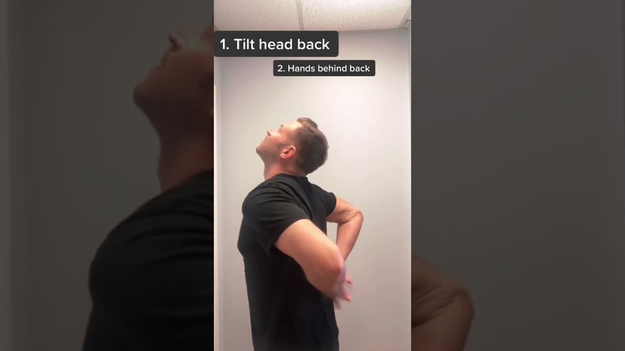How To Crack Your Upper Back Backpain Backpainrelief Health Selfcare