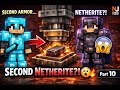 SECOND FULL MAXED NETHERITE ARMOR?! 😳🔥 | Create Mod Survival Part 10