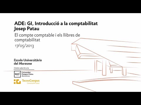 Vídeo: Com Emplenar El Llibre De Comptabilitat Dels Ingressos Per Dormir