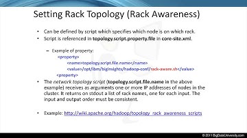Setting up Rack Topology