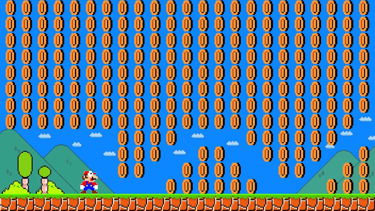 When Mario Has 1,000,000 Coins From Poor to Rich in Super Mario Bros