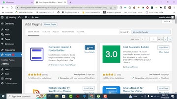 How to create customized header and footer without elementor pro in wordpress
