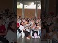 El coro de 300 niños que cantará ante el Papa