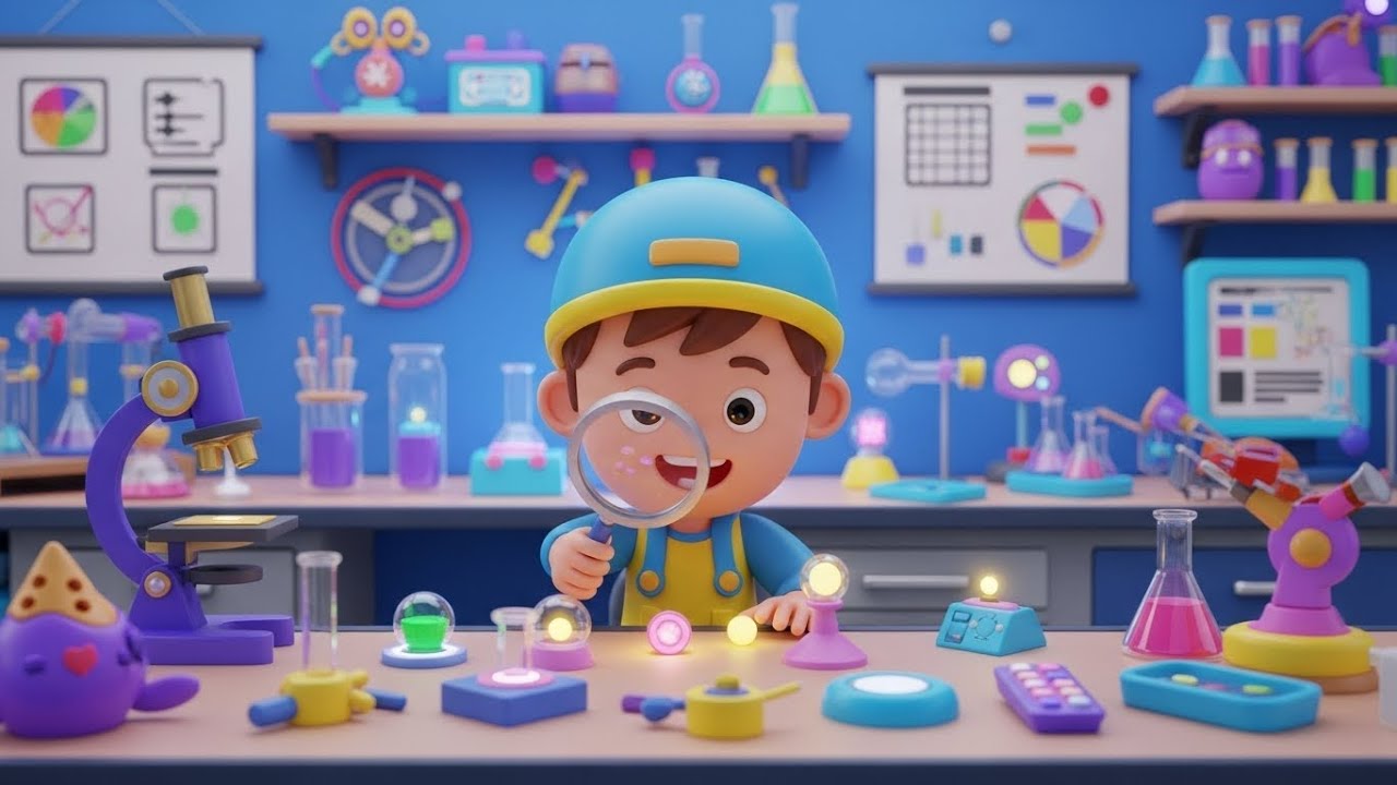 Little Scientist Lab Song for Kids | Science Song for Kids, Popular Nursery Rhyme & Baby Songs 🧪🔬