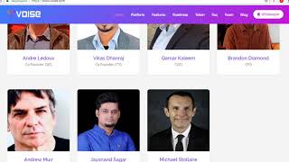 VOISE - музыкальная платформа на блокчейне. VOISE - музыкальная платформа на блокчейне.