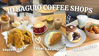 10 Baguio Coffee Shops ☕ foam coffee, hatch coffee, seollem cafe & more