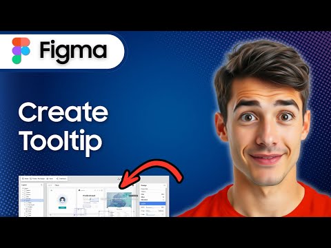 How To Create Tooltip (Hover To Show using Figma in 3 minutes