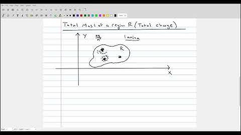 Applications of the Double Integral - Mass, Charge, COM, COC, Moment of Inertia