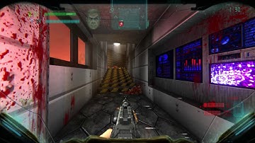 Brutal Doom v21 Extermination Day Level 1: Hangar