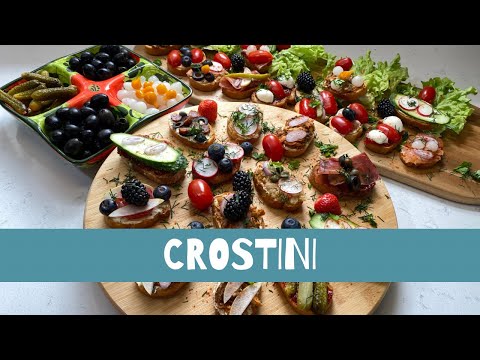 ОСТОРОЖНО!  это ОЧЕНЬ ВКУСНО! 🌺 ИТАЛЬЯНСКИЕ БУТЕРБРОДЫ КРОСТИНИ 🌺 ITALIAN CROSTINI 🌺@Amond