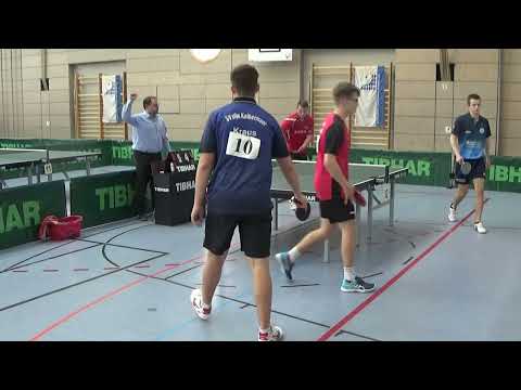 Hollo Kraus T2 Kolbermoor vs Lippert  20220507 Bayerische M  Neumarkt Table Tennis Stativ 41