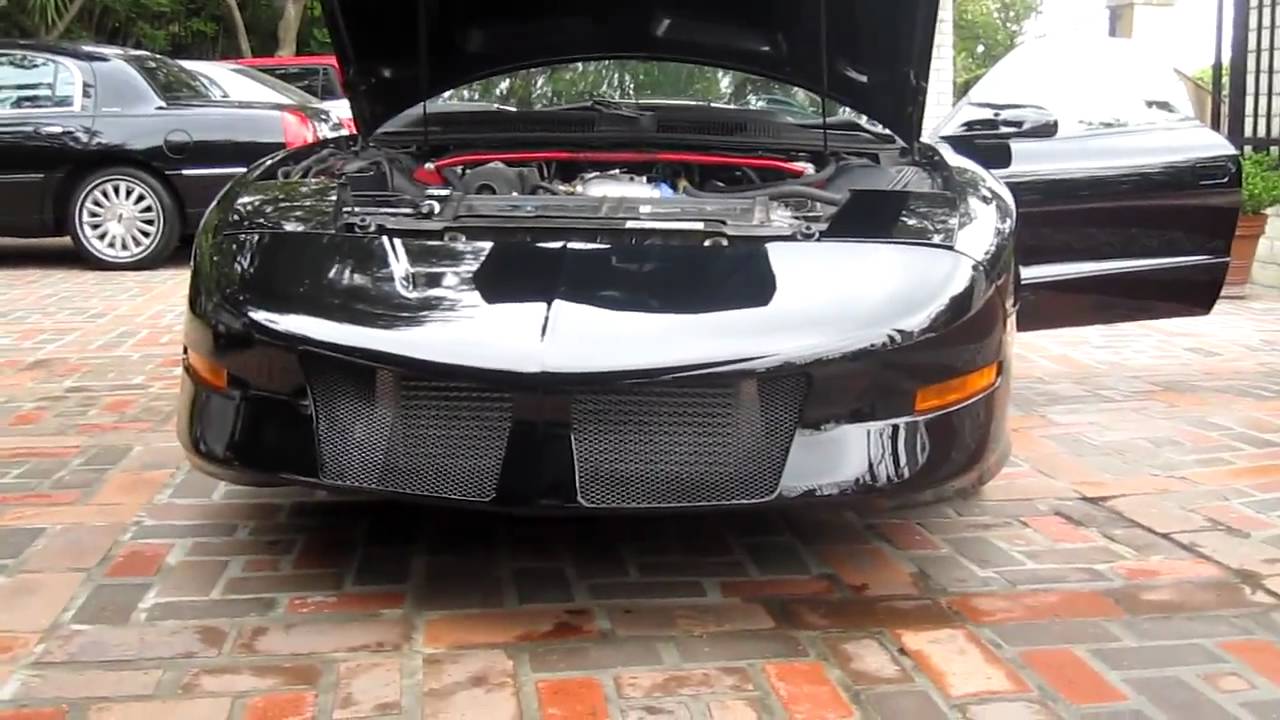 STS rear mount Turbo on a LT1 Pontiac Trans Am. 